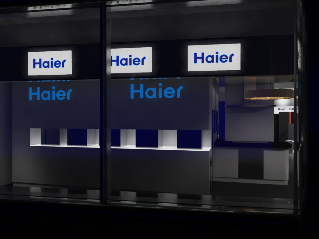 HAIER SHOWROOM - VUE 9